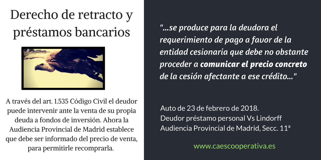 Derecho de Retracto mar18