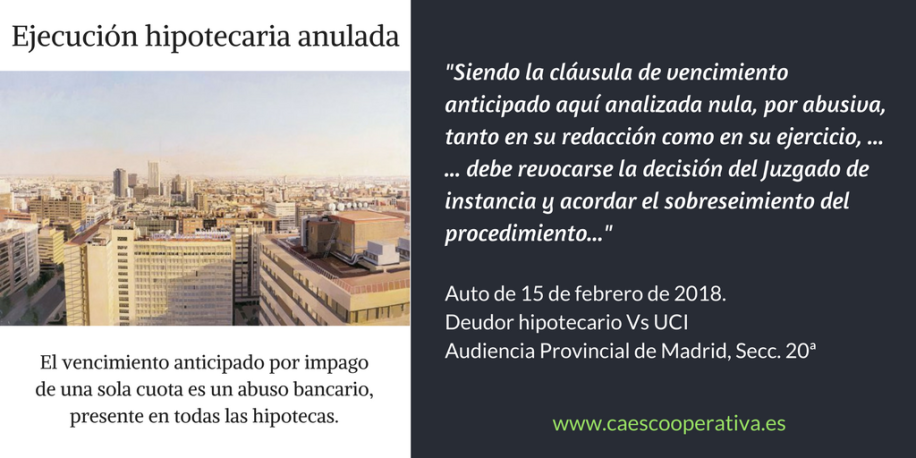 Archivo de Ejecución Hipotecaria UCI